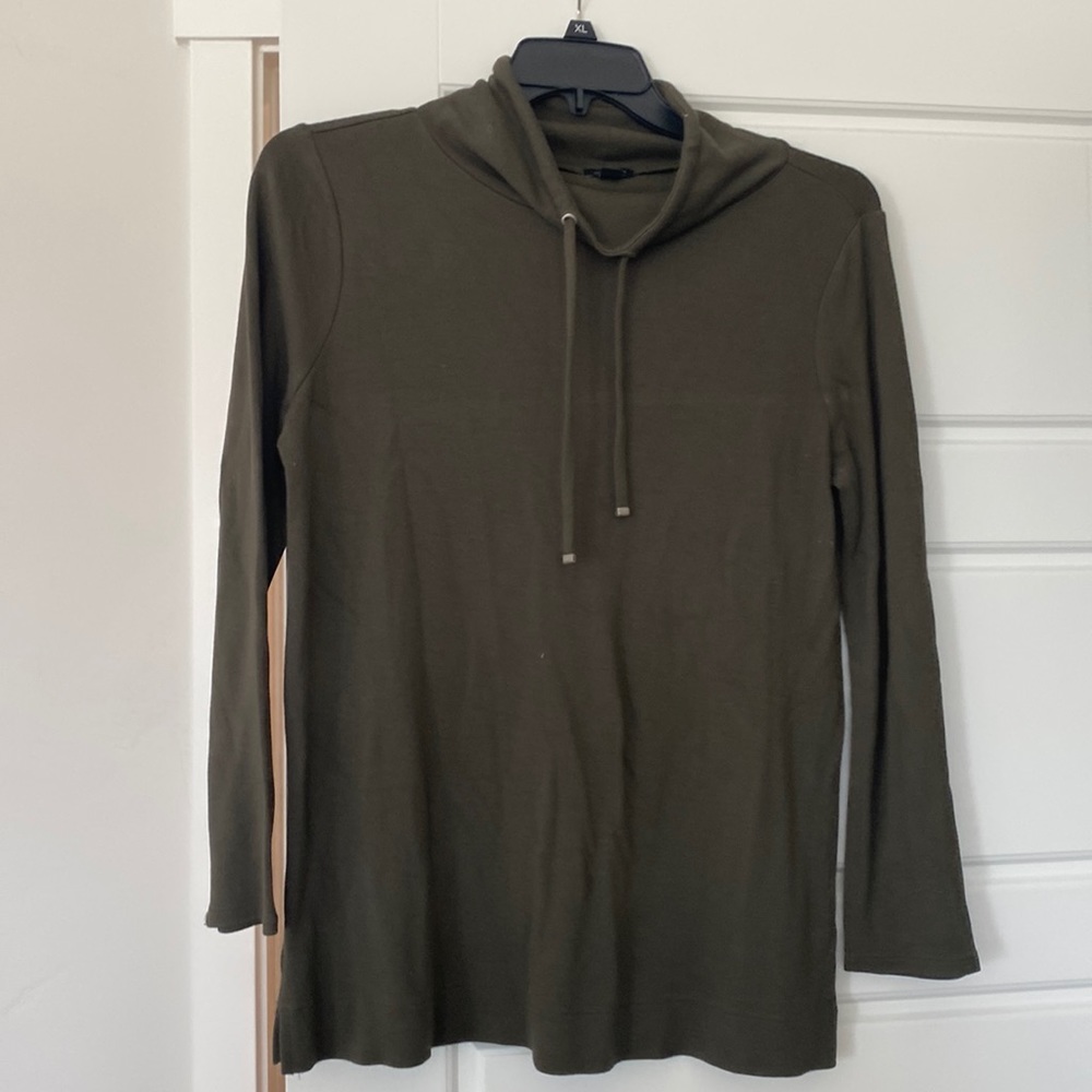 Lightweight sage sweater